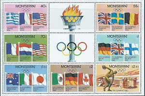 Монтсеррат, Олимпиада 1980, лист